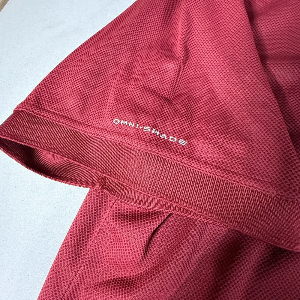 Columbia PFG FSU‎ Seminoles Omni-Shade Polo Men’s XXL Vented Fishing